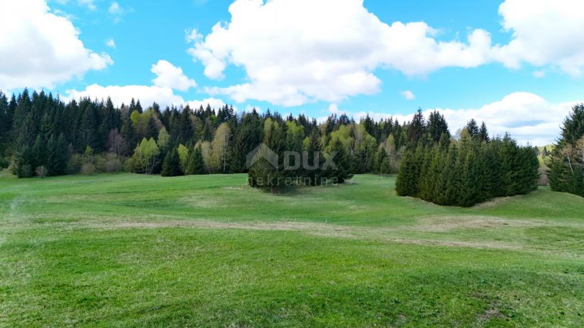 GORSKI KOTAR, HLEVCI - Beautiful building plot 4193 m2