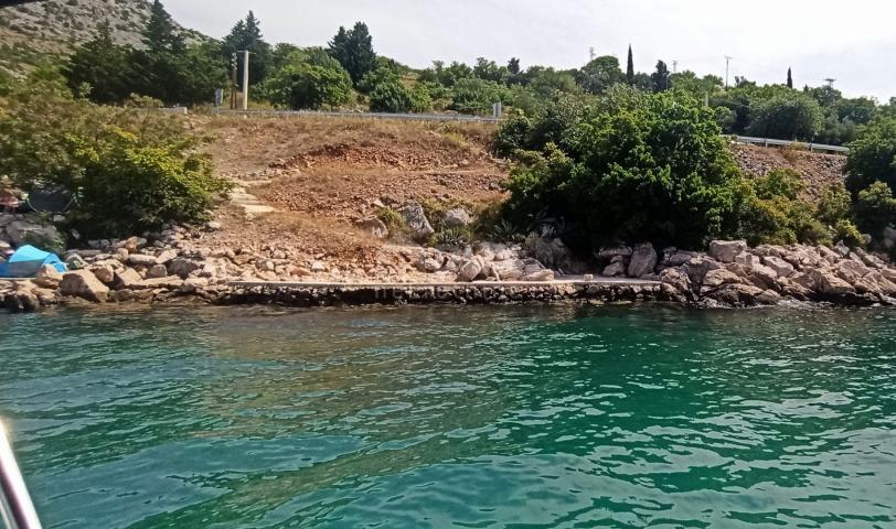 ZADAR, TRIBANJ - building land first row to the sea 4,525 m2 for a residential building - apartments