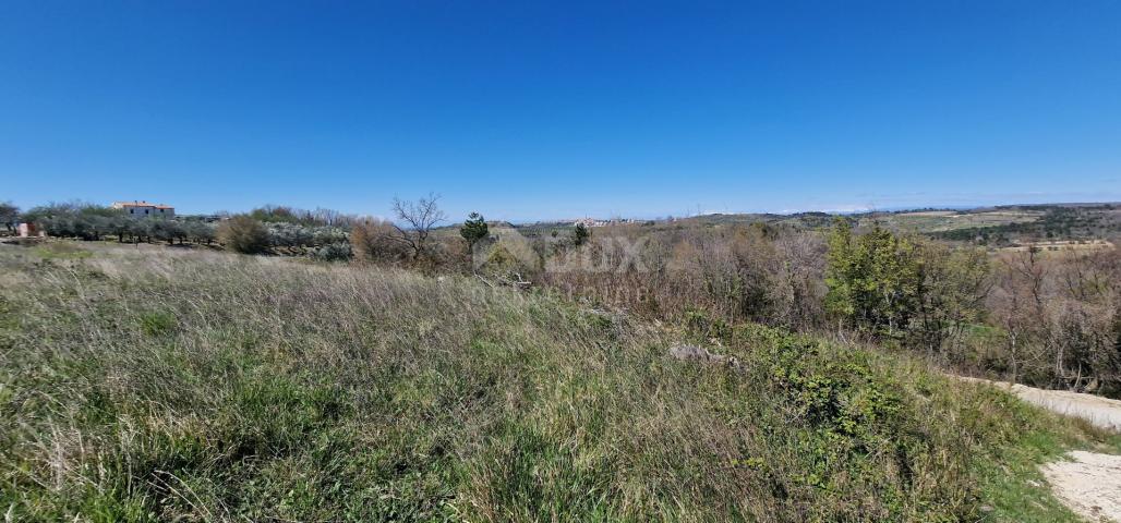 ISTRIA, BUJE - Building plot in an enchanting location with a panoramic view