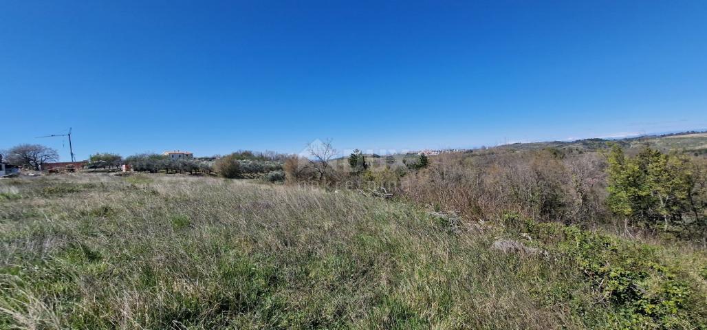 ISTRIA, BUJE - Building plot in an enchanting location with a panoramic view