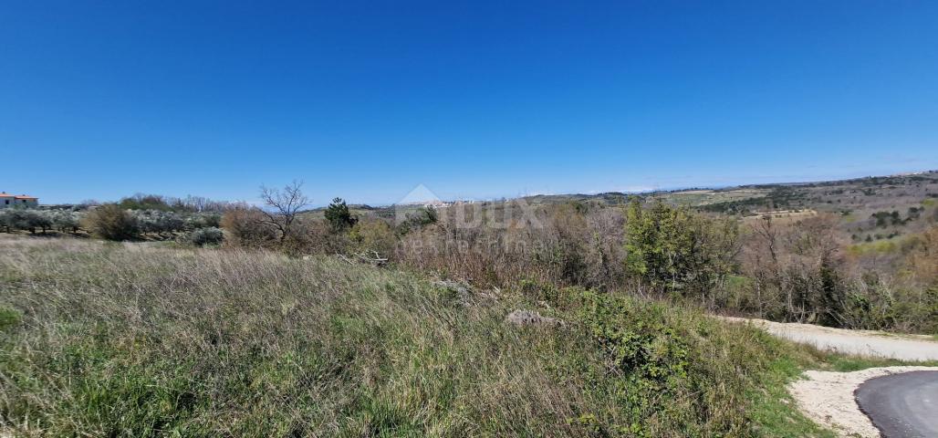 ISTRIA, BUJE - Building plot in an enchanting location with a panoramic view