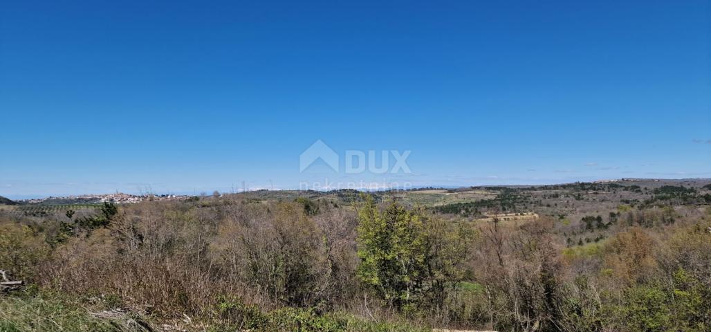 ISTRIA, BUJE - Building plot in an enchanting location with a panoramic view