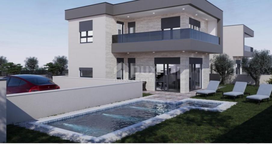 ISTRIA, MEDULIN - Modern duplex house with pool!