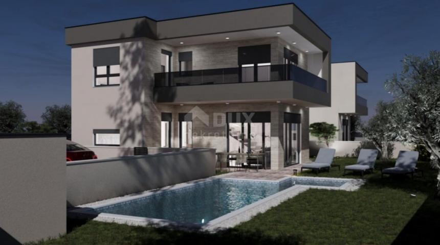 ISTRIA, MEDULIN - Modern duplex house with pool!