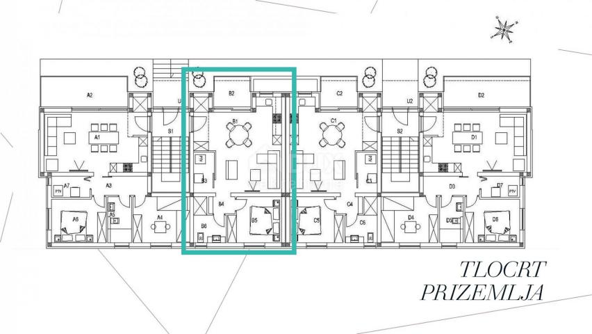 ISTRIEN, ŽMINJ - Wohnung in einem neuen Gebäude