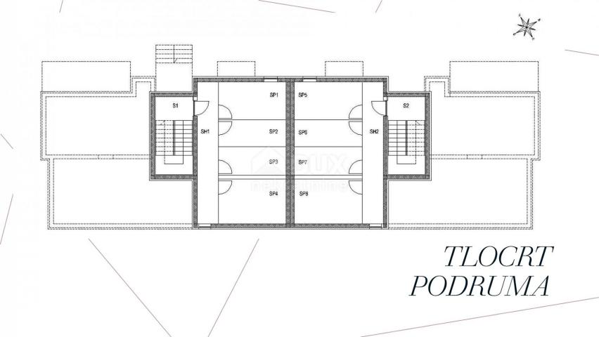 ISTRIEN, ŽMINJ - Apartment mit einem Schlafzimmer im Erdgeschoss