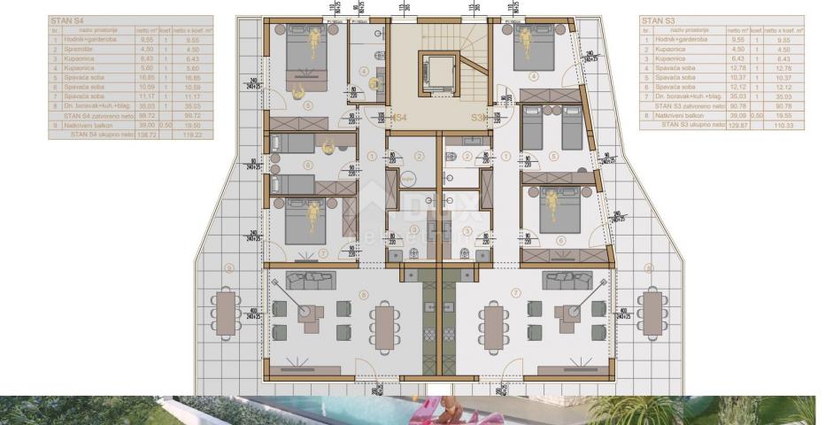 ISTRIEN, SANDBUCHT – Luxus mit Meerblick und Aufzug!