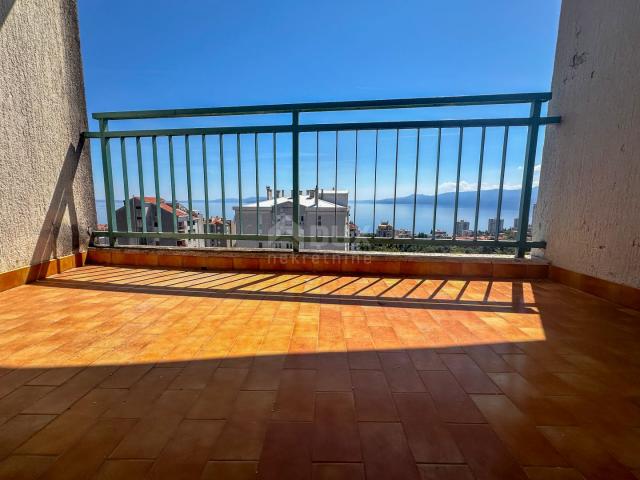 RIJEKA, KRNJEVO - 2 bedroom apartment, loggia, sea view