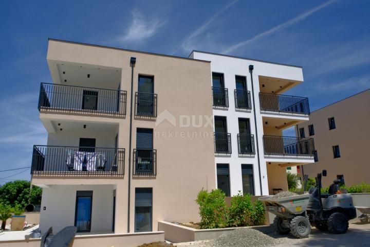 ZADAR, BIBINJE - Komplett möbliertes exklusives Apartment mit Meerblick. Neubau! A3-S4