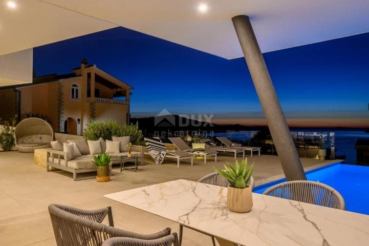 DALMATIA, ROGOZNICA Modern holiday villa with a picturesque view of the sea