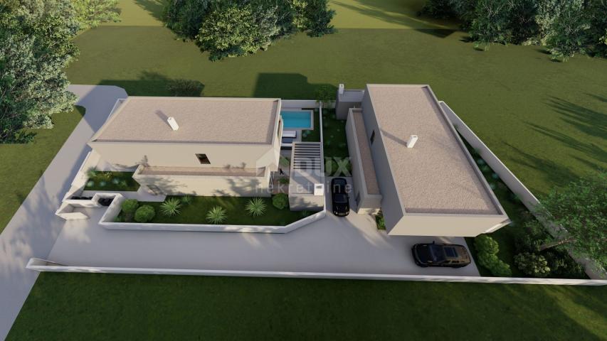 ZADAR, ZATON - Sale of land in Zaton with a luxury villa project