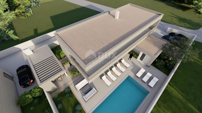 ZADAR, ZATON - Sale of land in Zaton with a luxury villa project