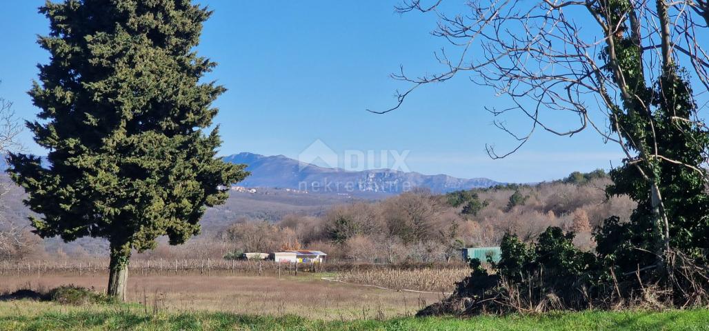 ISTRA, BARBAN - Građevinsko zemljište otvorenog pogleda, rub naselja