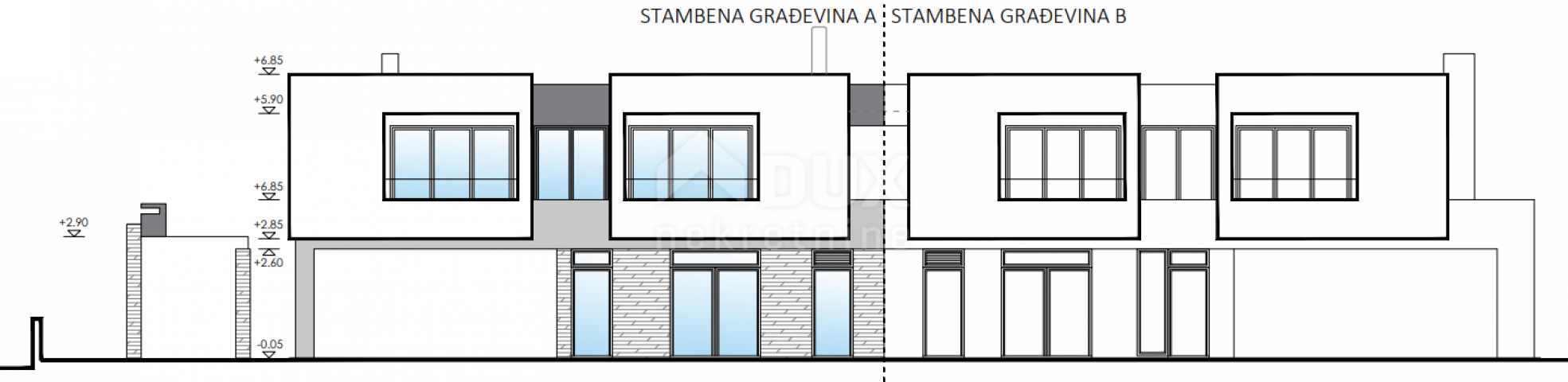 ZADAR, ZATON -  Luksuzna Dvojna Vila s Grijanim Bazenom, Saunom i Teretanom! Novogradnja! A1