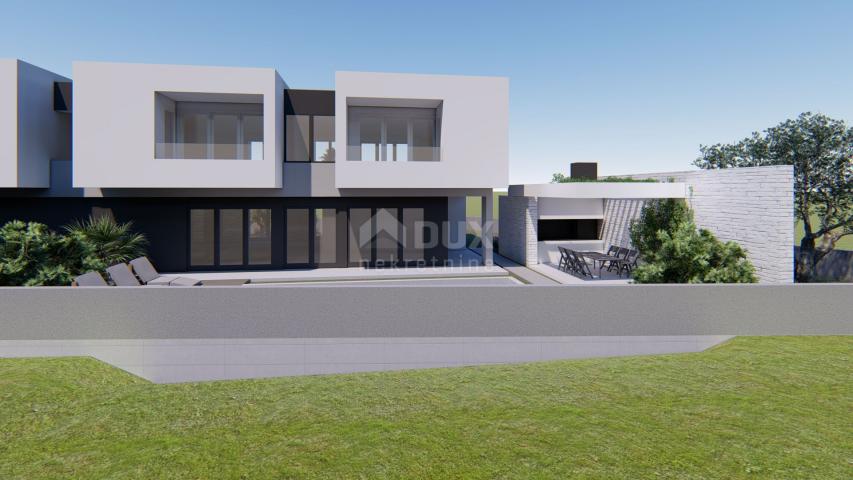 ZADAR, ZATON - Luxury Semi-detached Villa with Heated Pool, Sauna and Gym! New construction! B1