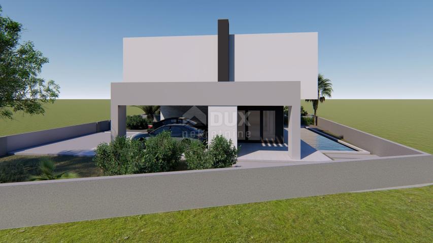 ZADAR, ZATON - Luxury Semi-detached Villa with Heated Pool, Sauna and Gym! New construction! B1