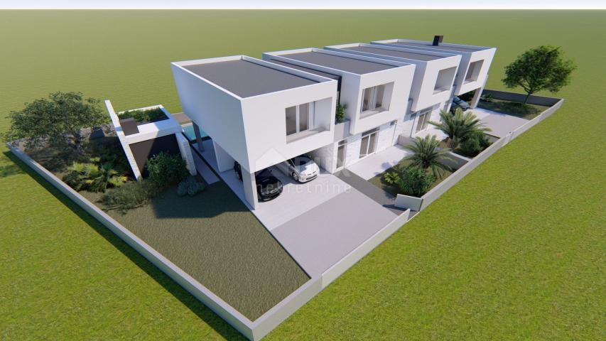 ZADAR, ZATON - Luxury Semi-detached Villa with Heated Pool, Sauna and Gym! New construction! B1