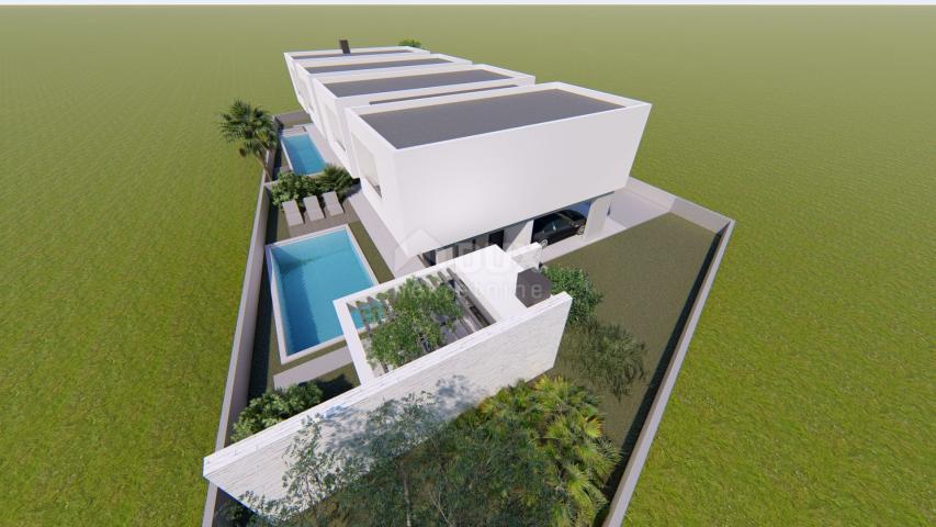 ZADAR, ZATON - Luxury Semi-detached Villa with Heated Pool, Sauna and Gym! New construction! B1