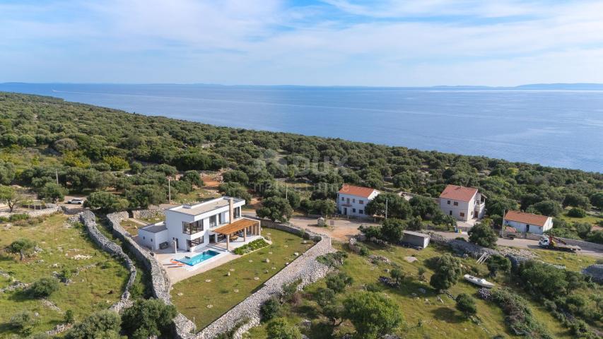 OTOK PAG, LUN - jedinstvena vila s bazenom na predivnoj lokaciji