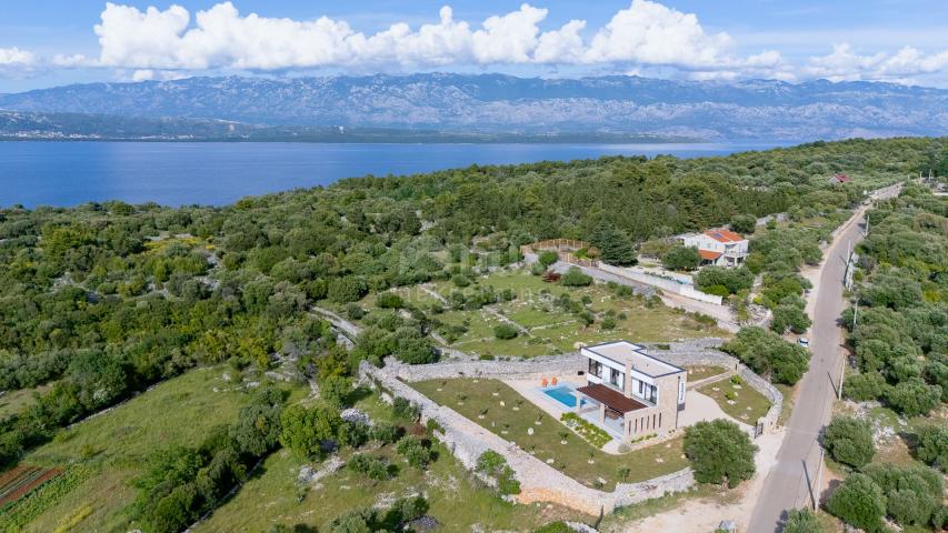 OTOK PAG, LUN - jedinstvena vila s bazenom na predivnoj lokaciji