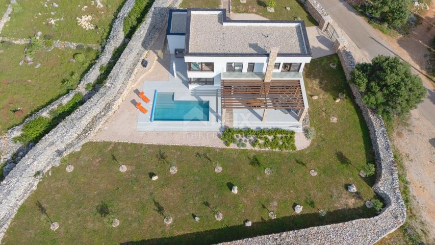 INSEL PAG, LUN – eine einzigartige Villa mit Swimmingpool in wunderbarer Lage