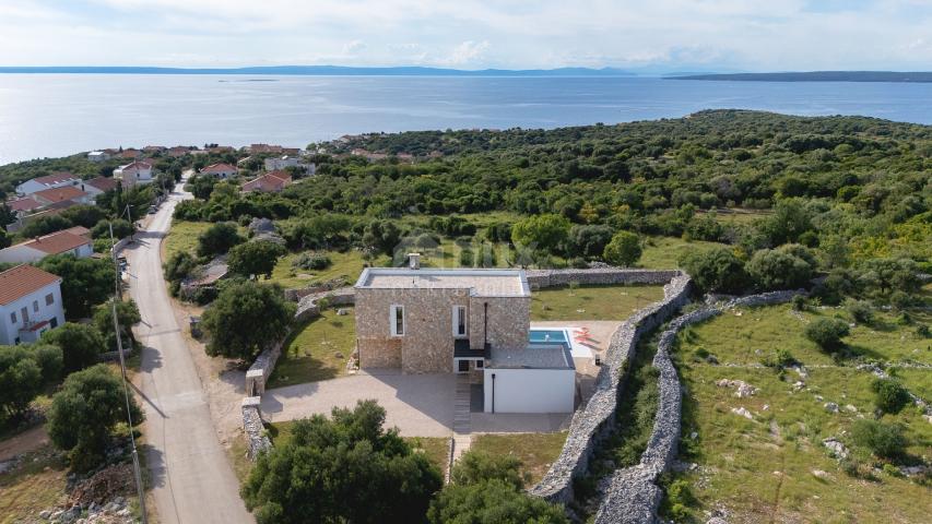 OTOK PAG, LUN - jedinstvena vila s bazenom na predivnoj lokaciji