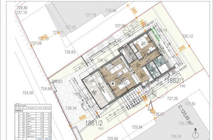 FUZINE, VRELO - Gebäude. Grundstück, 498 m2, FRIEDLICHE UND RUHIGE LAGE