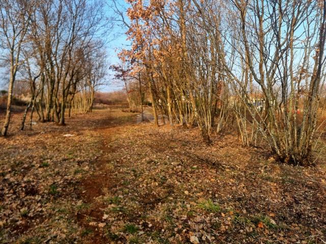 ISTRIEN, LABIN - Grundstück mit Baugenehmigung in günstiger Lage