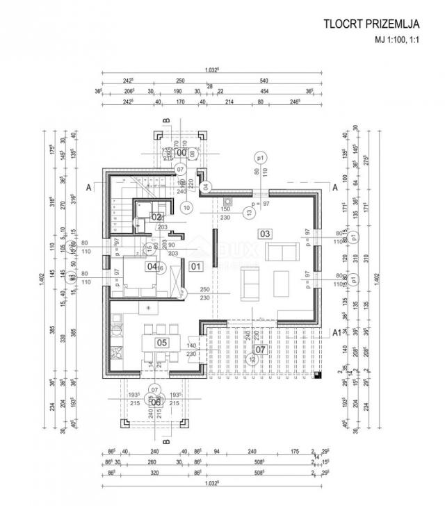 ISTRIA, RABAC - Land with sea view and building permit