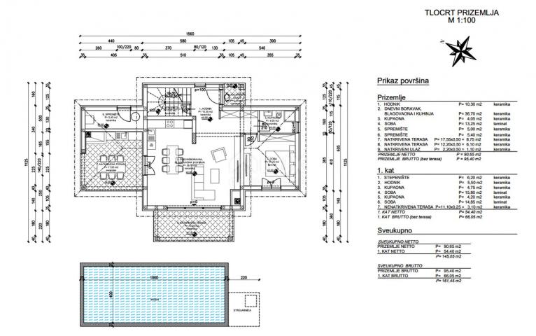 ISTRIEN, LABIN - Makelloses Haus mit Pool