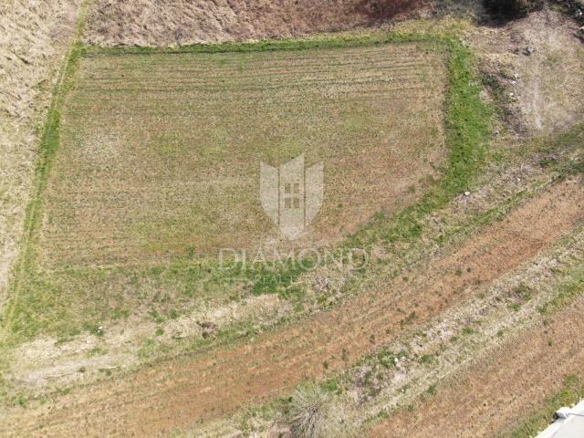 Pazin, surroundings, building plot in a quiet settlement