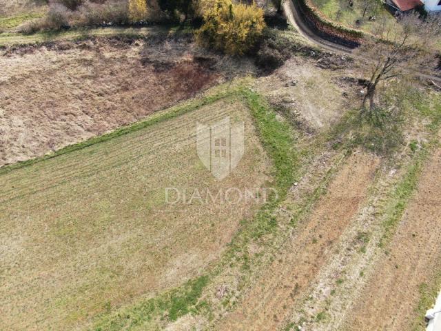 Pazin, surroundings, building plot in a quiet settlement