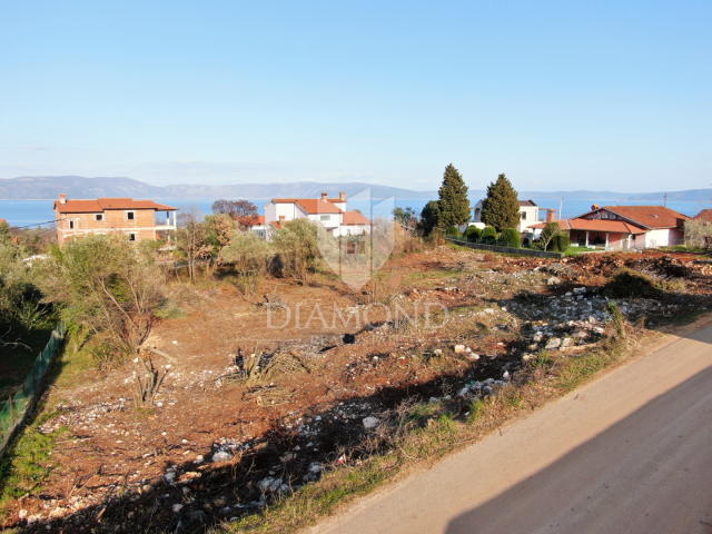 Labin, Rabac, Baugrundstück mit Meerblick