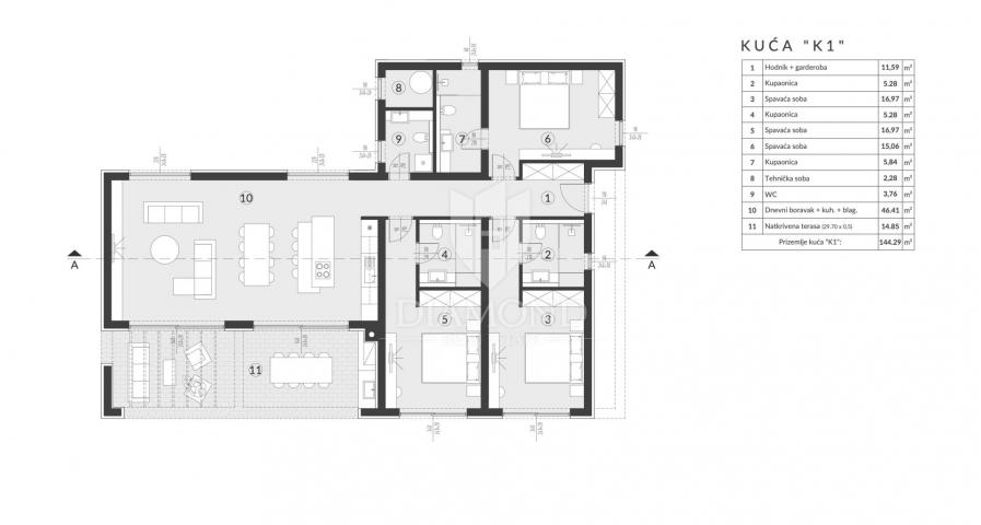 Haus Labin, 144,29m2