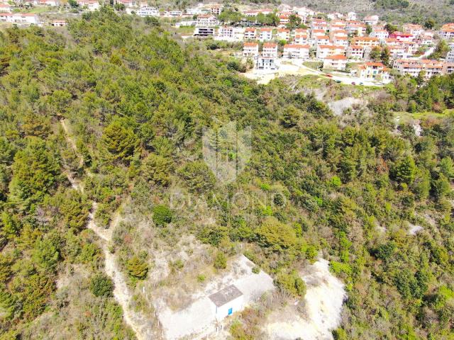 Rabac, building land and apartment construction, sea view