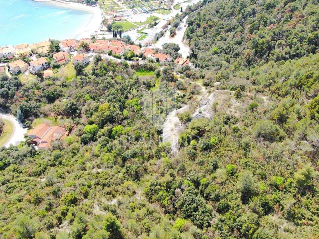 Rabac, building land and apartment construction, sea view