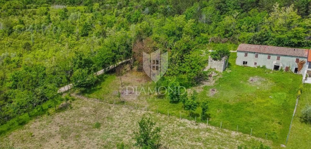 Grožnjan area, Istrian house with a large garden in a quiet location