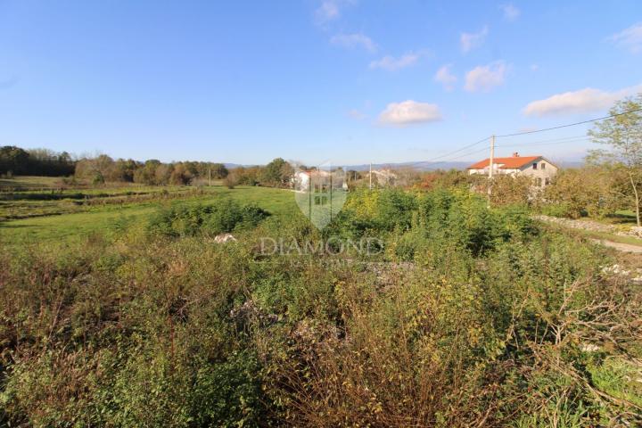 Labin, Umgebung, Baugrundstück mit Baugenehmigung