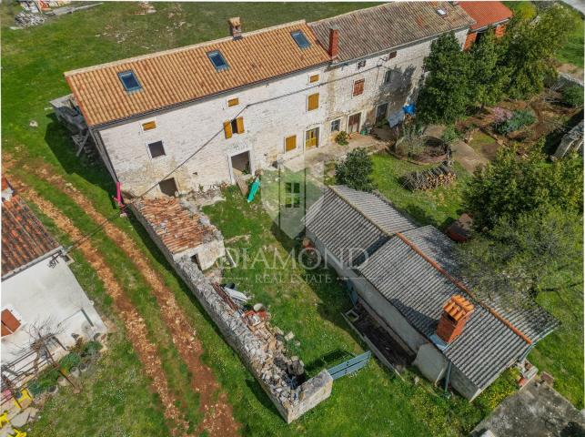 Vodnjan, Umgebung, Haus in ruhiger Lage mit Blick auf das Meer