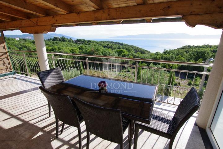 Rabac, a beautiful house with an unobstructed view of the sea