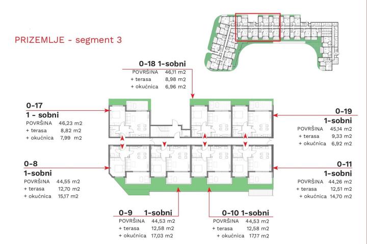 Umag, jednosoban stan, vrt, parking, S 0-09