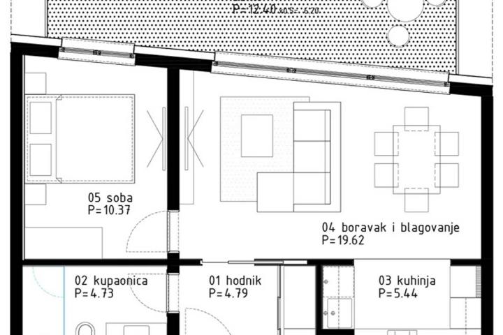 Poreč, moderan stan na atraktivnoj lokaciji C311 svega 800 m od mora