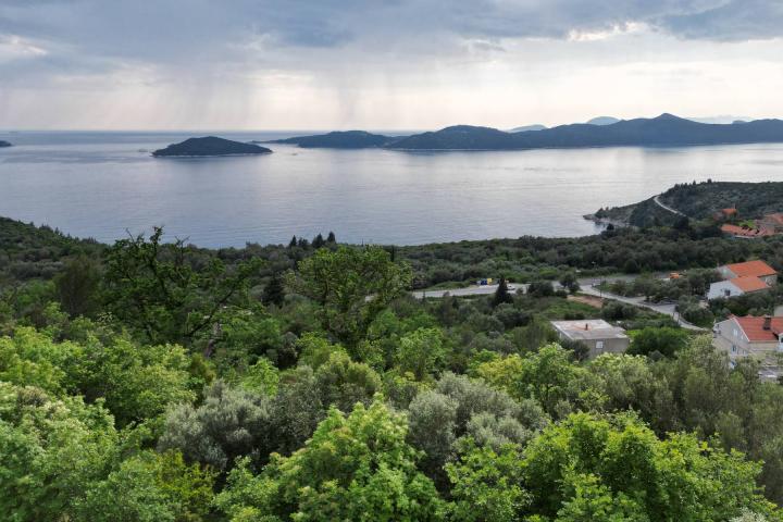 Dubrovnik - okolica, građevinsko zemljište 2816 m2 s pogledom na more 