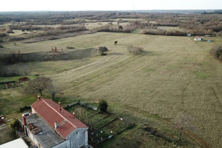 Istra, Hrboki - 32935 m2 zemljišta, dio građevinsko dio poljoprivredno