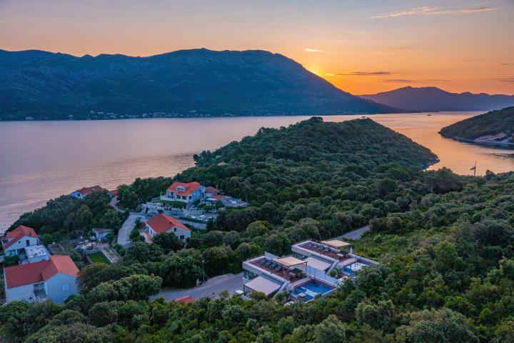 Korčula, luksuzne moderne ville blizanke s pogledom na more, jedinstvena ponuda