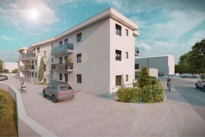 Istra, Štinjan, dvosoban stan AA u prizemlju NKP 49, 28m2 - novogradnja 