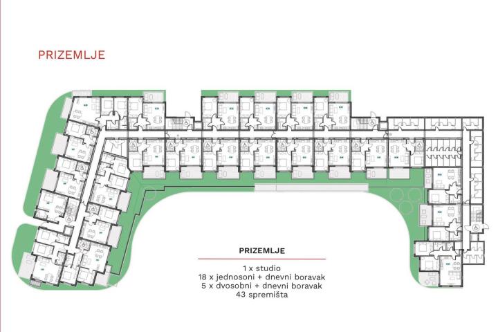 Umag, jednosoban stan, vrt, parking, S 0-06