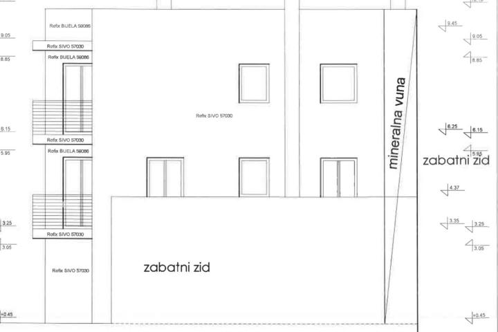 Pula, ekskluzivna prodaja, trosoban stan u samom centru Pule NKP 55 m2