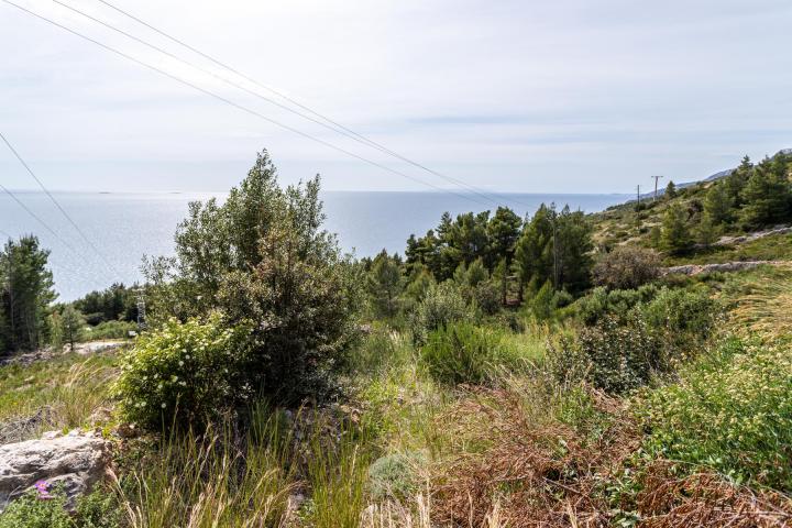 Hvar, Bojanić Bad, atraktivno građevinsko zemljište s panoramskim pogledom