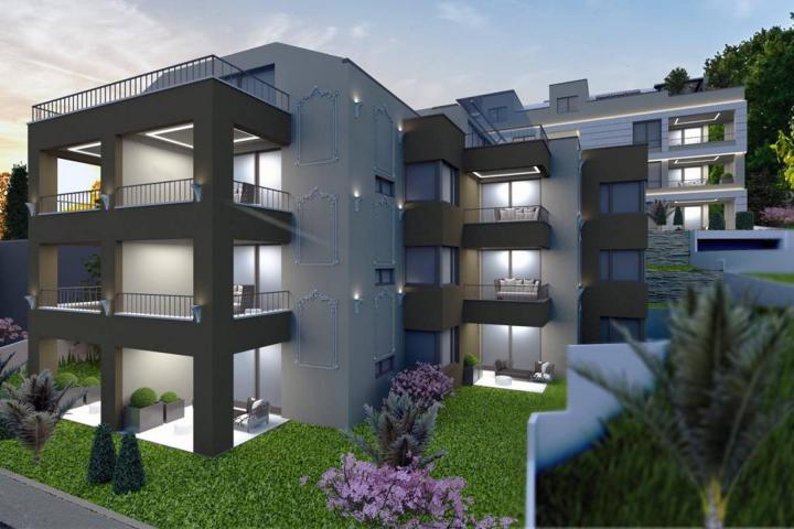 Opatija, stan A2 u prizemlju, moderna novogradnja  72, 82 m2 u blizini mora